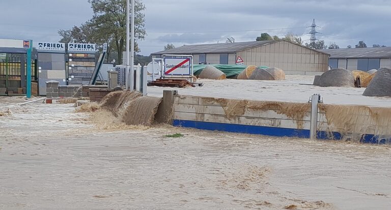 Hochwasser Guntramsdorf 2024