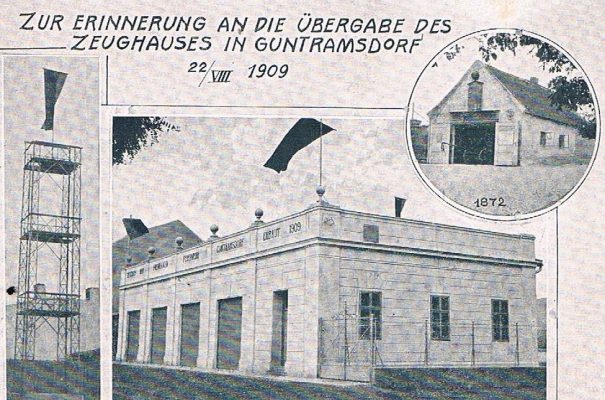 Das neue Feuerwehrhaus in der Traiskirchnerstraße